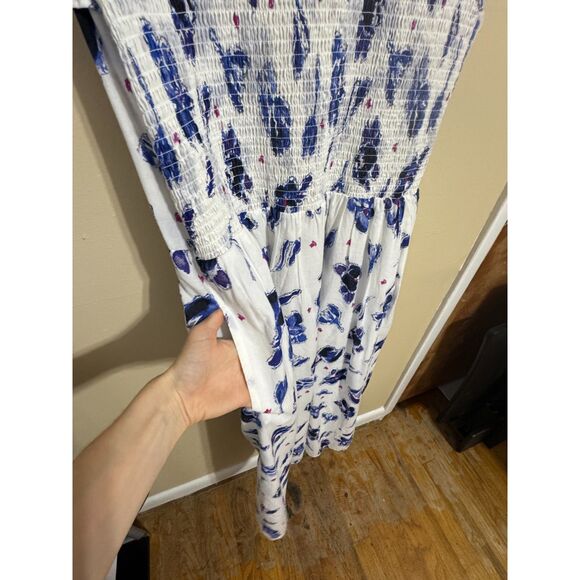 baum und pferdgarten Admore Floral Smocked Cotton Dress sz 40 spring easter - Picture 6 of 10